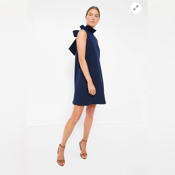 Navy Blythe Dress Size XS NWOT - Picture 3 of 8